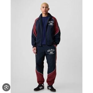 Palace x Gap Nylon Track Bottom Navy/Red Medium NWT Men’s